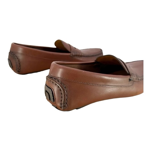 J Crew | 10 Brown Leather Driving Shoes Loafer AW685‎ main image 8